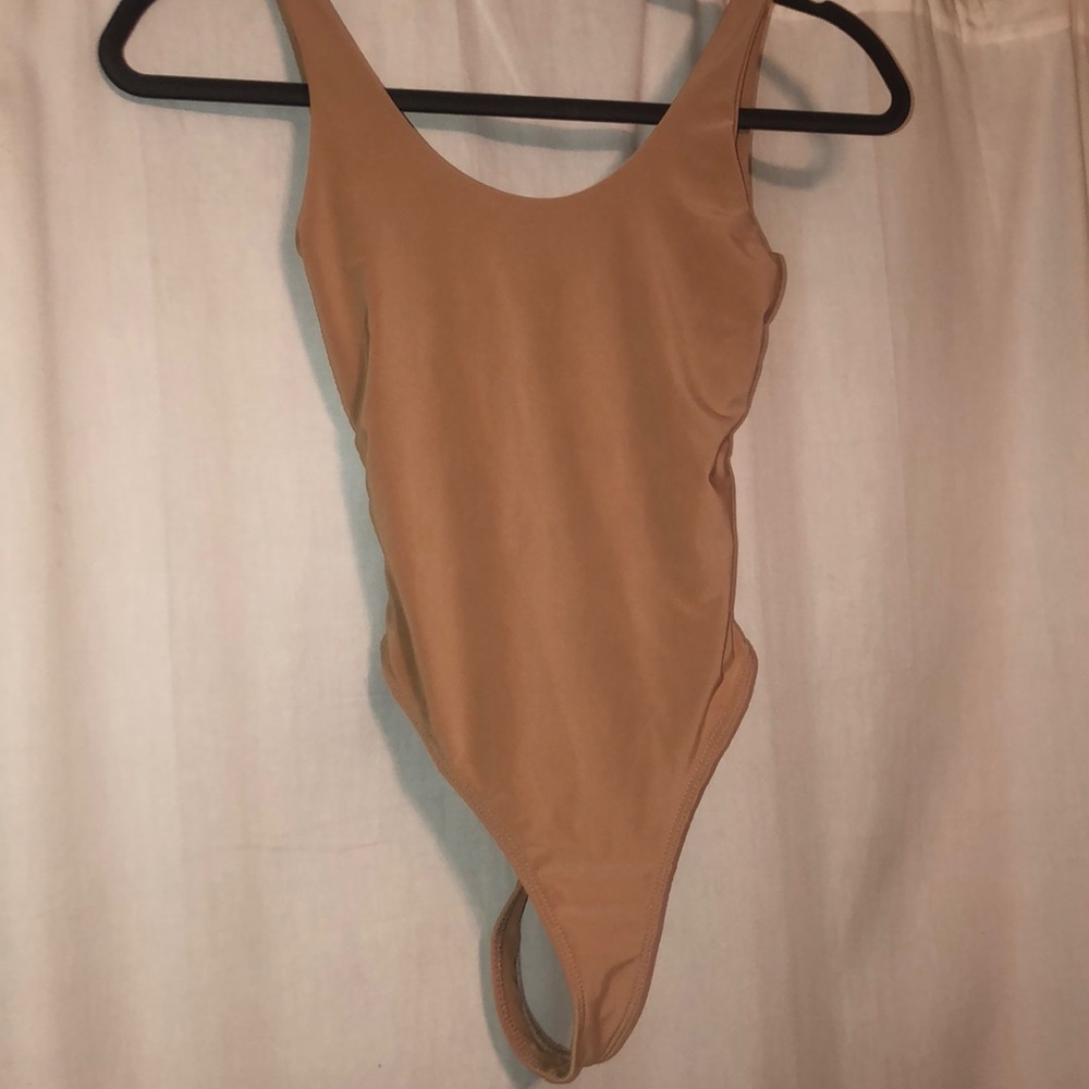 Tan bodysuit